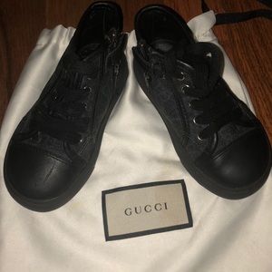 Toddler size 6 Gucci high top sneaker